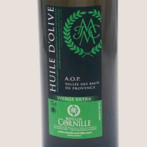 Huile d’Olive Fruité Vert Vierge Extra, bouteille en verre 75cl