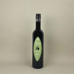 Huile olive verte bouteille en verre 500ml