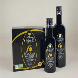 Huile Olive biologique moulin Castelas