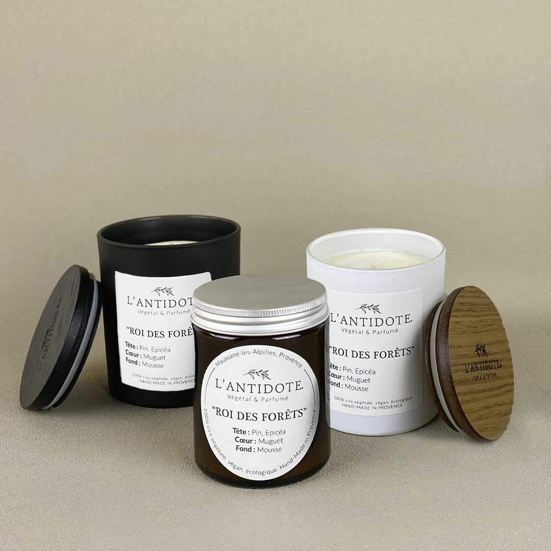 Bougie Parfumée "Rêve De Printemps" – Muguet, Lilas, Jacinthe – 150g, 50h – Fabriquée En France