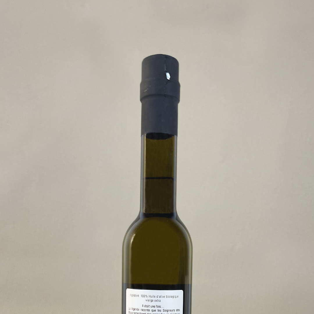 Huile d'olive AOP Baux de Provence - aromatisée truffe noire avec