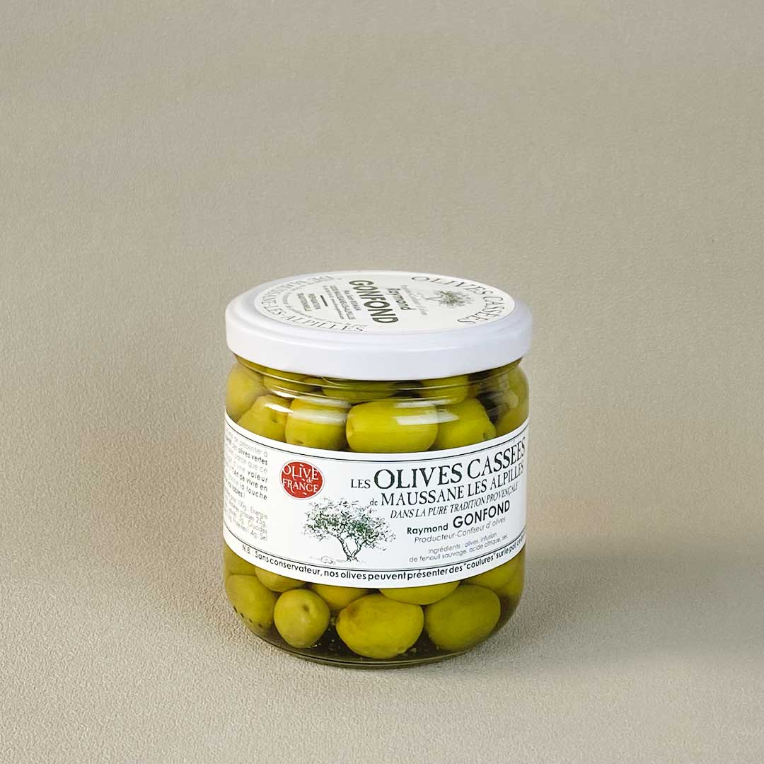 Olives cassées Gonfond