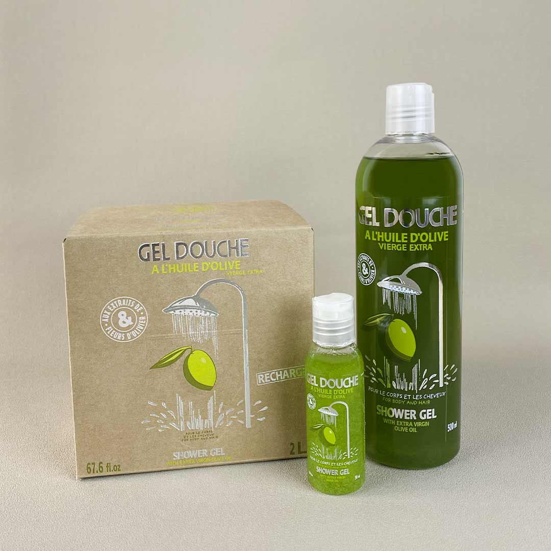 Gel douche huile olive