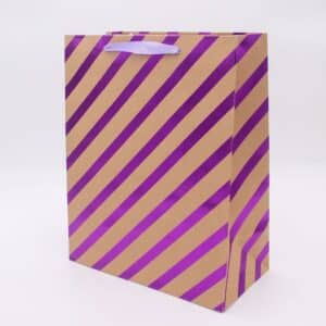 Emballage cadeau violet